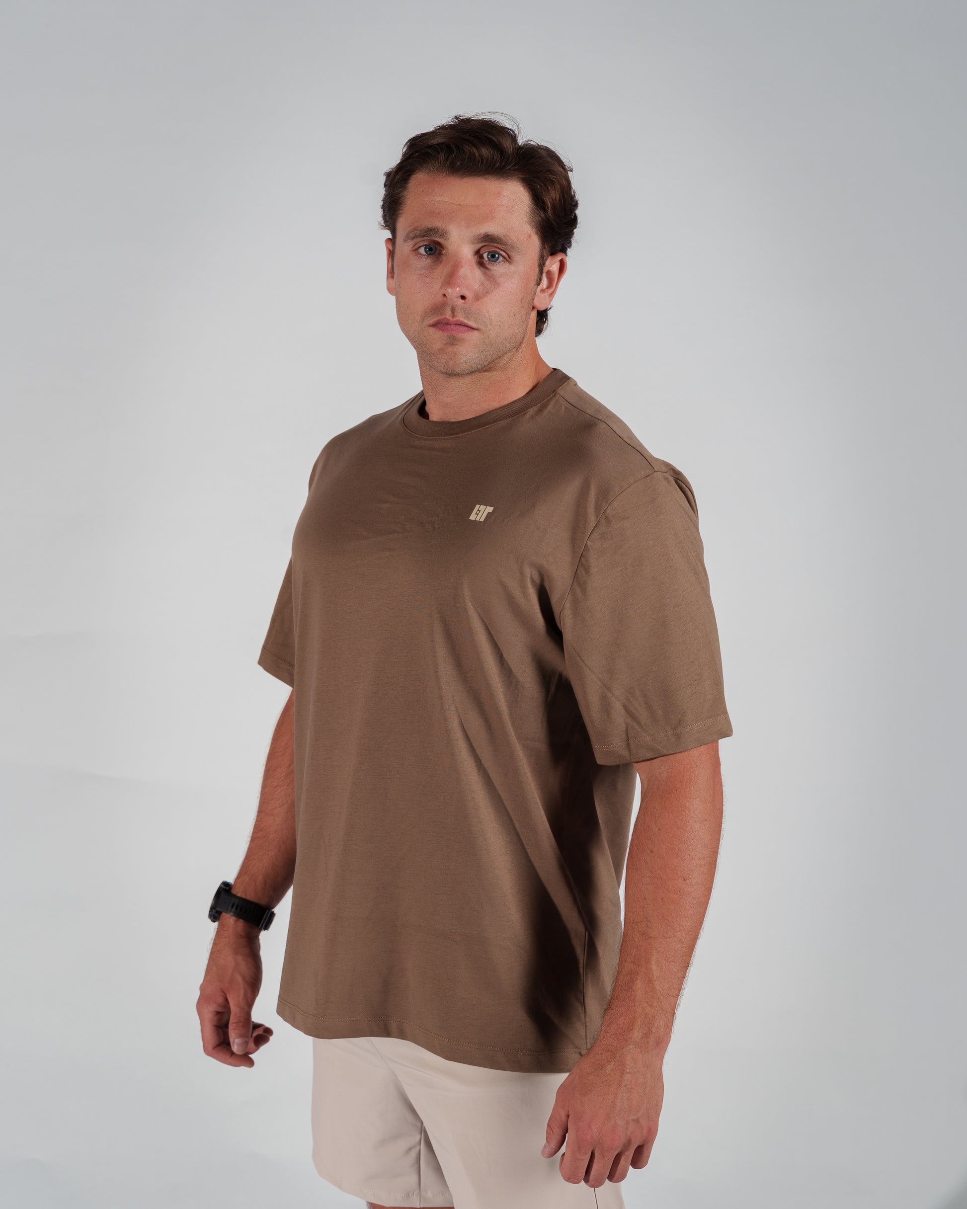 Oversized T-Shirt (Brown)