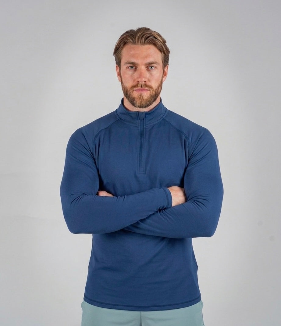 (Fit) Half zip polyester