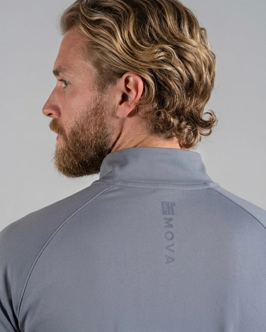 (Fit) Half zip polyester