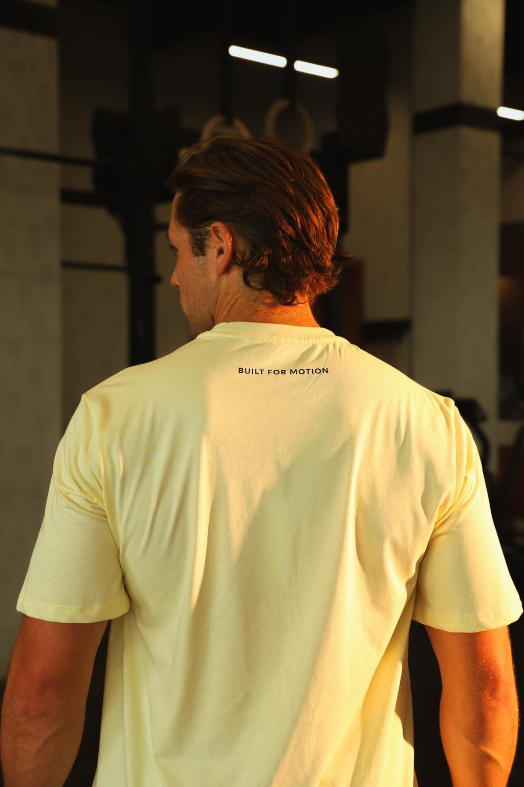 Oversized Logo Yellow T-shirt